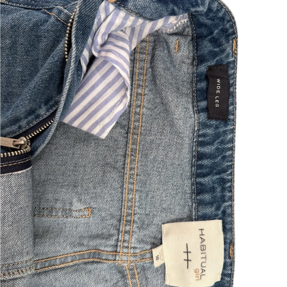 Habitual Blue Flare & Wide Leg Jeans - Picture 9 of 15